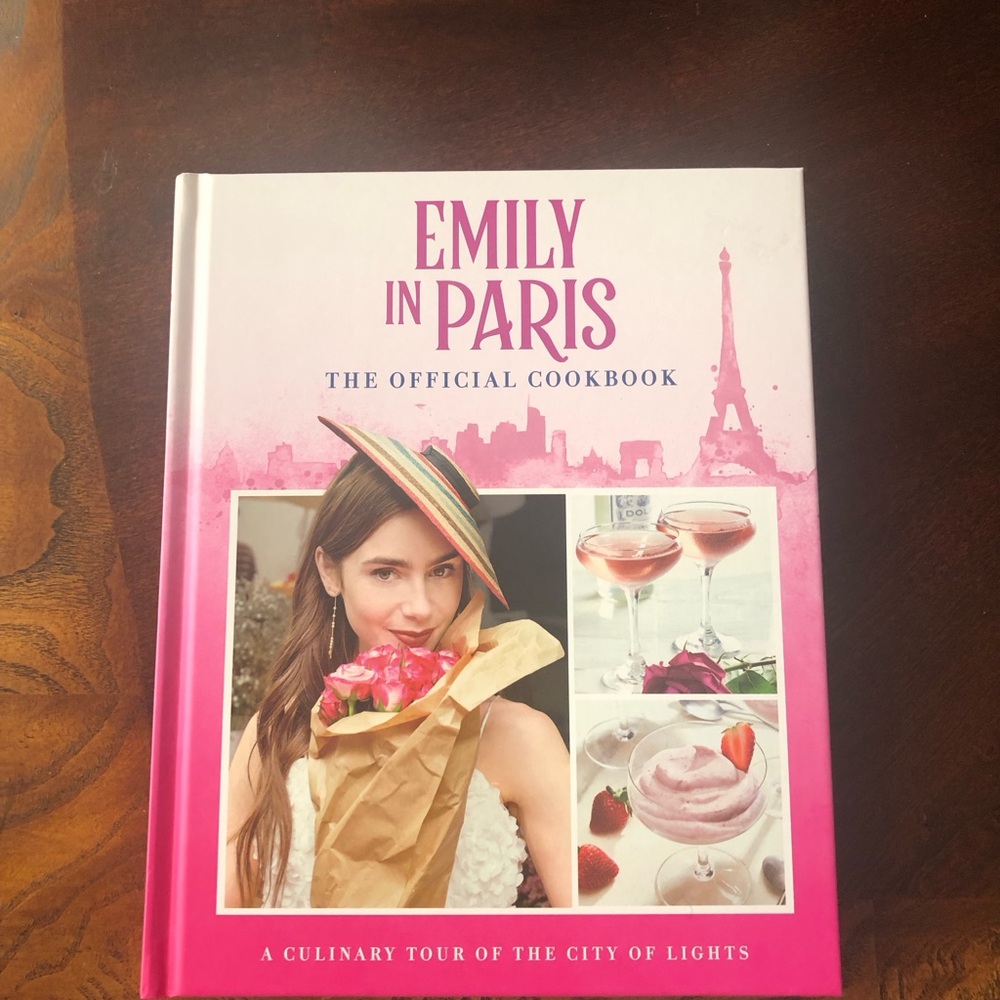 NEW Emily in Paris: The Official Pink Cookbook